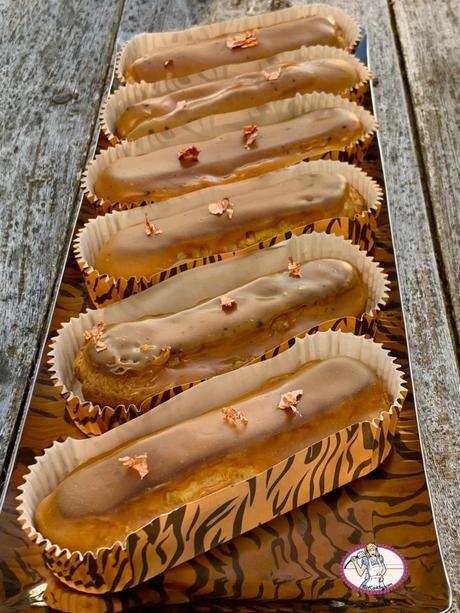 Éclairs caramel au beurre salé Éclairs caramel au beurre salé
