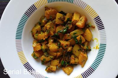 Chou-rave aux épices indiennes