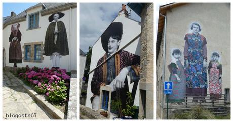 Collages urbains à Batz-sur-Mer