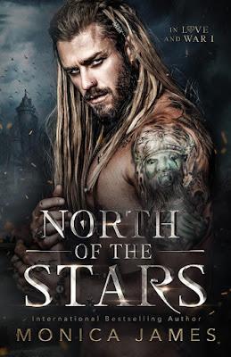Cover Reveal : Découvrez la couverture de North of the stars, le 1er tome de la saga In love and War de Monica James