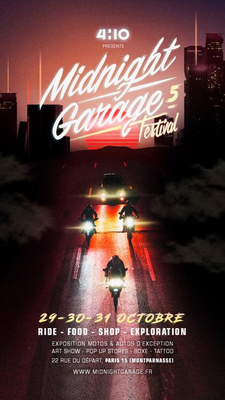 Midnight Garage Festival #5 du 29 au 31 octobre à Montparnasse