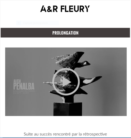Galerie A&R Fleury   exposition Alicia Penalba « Le langage des formes »