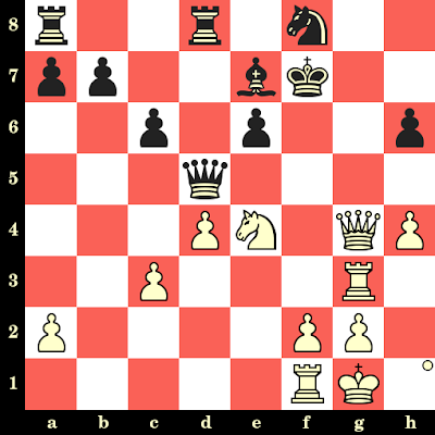 Les Blancs jouent et matent en 4 coups - Viktor Korchnoi vs Andrei Peterson, Kiev, 1965 