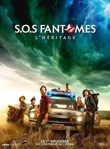 Nouvelle affiche FR pour S.O.S. Fantômes : L’Héritage de Jason Reitman