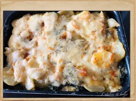 Gratin d’épinards au bleu (d’Auvergne) Gratin d’épinards au bleu (d’Auvergne)