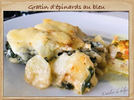 Gratin d’épinards au bleu (d’Auvergne)