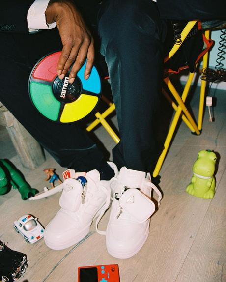 A$AP Rocky tease la nouvelle Prada x adidas Forum Low