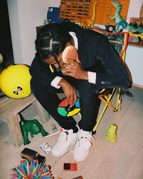 A$AP Rocky tease la nouvelle Prada x adidas Forum Low