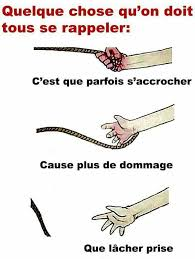 Progressivement lâcher prise