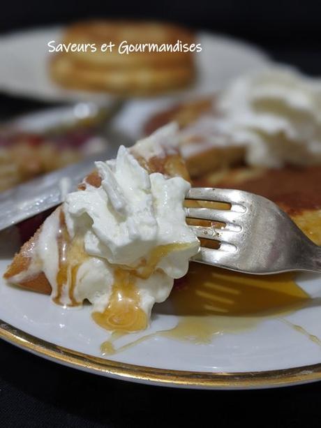 Blinis aux amandes et au miel.