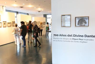 Miguel Rep expose à Rosario pour les 700 ans de Dante [à l’affiche]