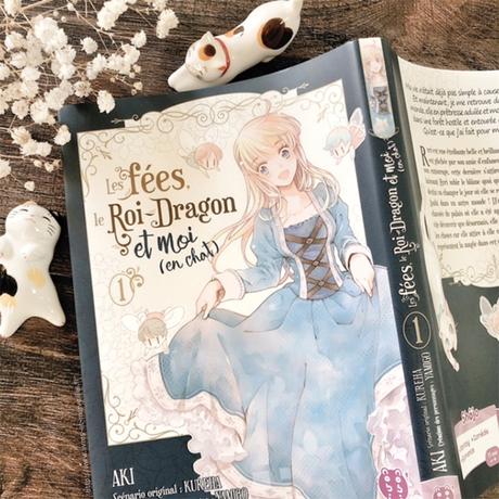 Manga Shôjo : 🧚‍♀️🐉🐱 Les fées, le Roi-Dragon et moi (en chat) T01