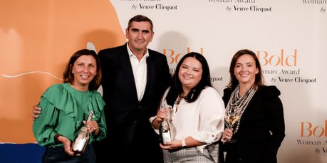 AND THE WINNER IS : Veuve Clicquot Bold Woman Award Belgique 2021