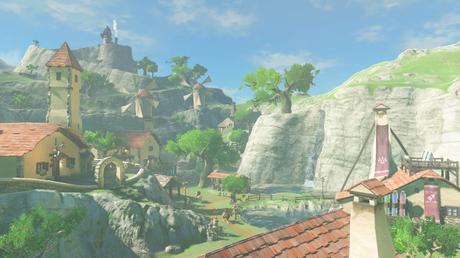 The Legend of Zelda: Breath of the Wild's Hateno Village a une ambiance chaleureuse de quartier