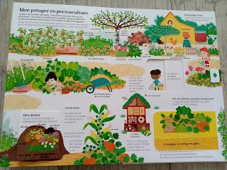 Le livre animé de la permaculture de Sandra Laboucarie, Sarah Reynard et illustré par Julie Mercier