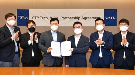 CATL et Hyundai MOBIS ont signé un accord de licence et de partenariat pour la technologie CTP