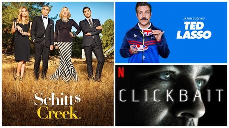 Séries | SCHITT’S CREEK (Intégrale) – 18/20 | TED LASSO S02 – 15/20 | CLICKBAIT S01 – 13/20