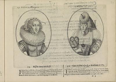 CRISPIJN VAN DE PASSE - Miroir des plus belles courtisanes de ce temps - 1635