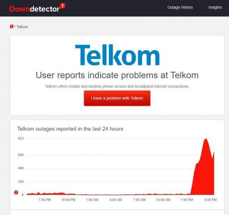 panne de telkom downdetector