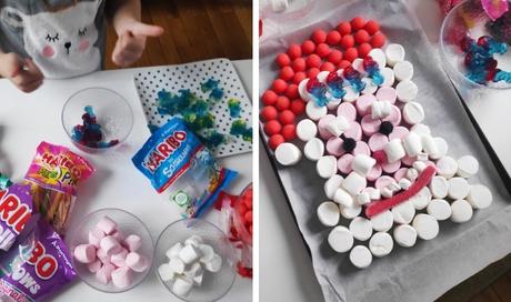 Comment faire un père Noël en bonbons ?