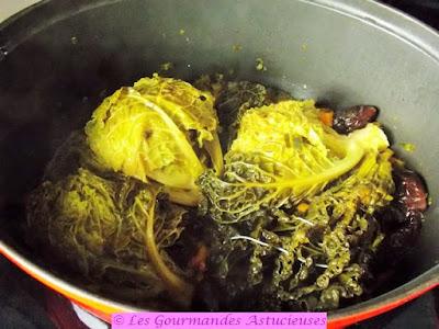 Chou braisé en sucré-salé (Vegan) Chou braisé en sucré-salé (Vegan)