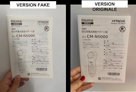 Comment reconnaitre une Hada Crie CM-N5000 fake?