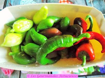 Pois chiches épicés aux poivrons et riz rouge aux cyclanthères (Vegan) Pois chiches épicés aux poivrons et riz rouge aux cyclanthères (Vegan)