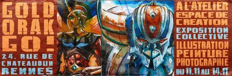 Exposition collective Goldorak go!