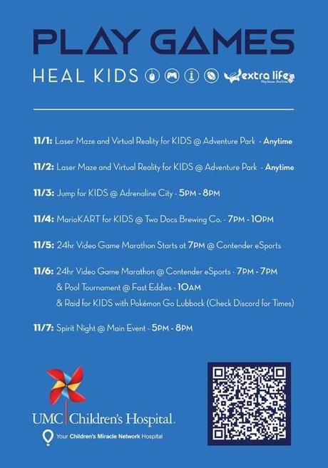 Le CMN à l’hôpital pour enfants de l’UMC organise une journée nationale du jeu vidéo de 24 heures |  KLBK |  KAMC