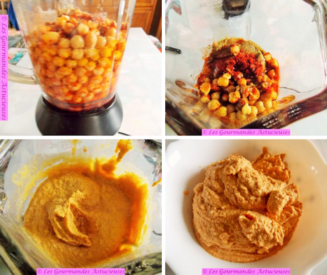 Pommes de terre farcies au houmos (Vegan)