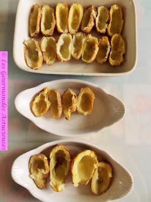 Pommes de terre farcies au houmos (Vegan)