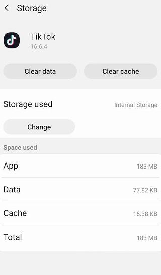 TikTok-clear-app-cache-and-data
