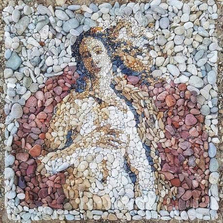 Portraits de galets par Justin Bateman