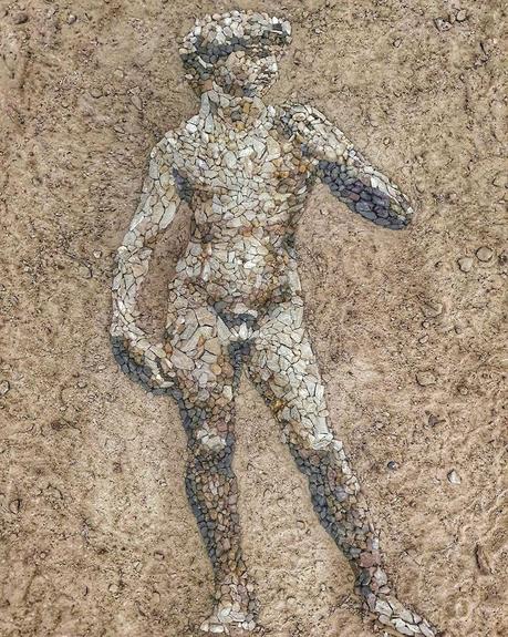 Portraits de galets par Justin Bateman