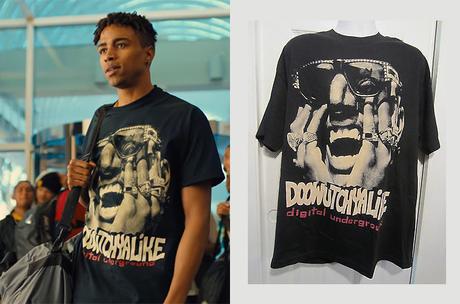 COLIN IN BLACK & WHITE : Dwayne’s Doowutchyalike T-Shirt in S1E03