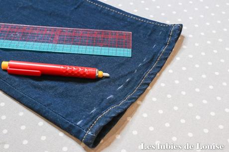 Comment faire un ourlet de jean ?