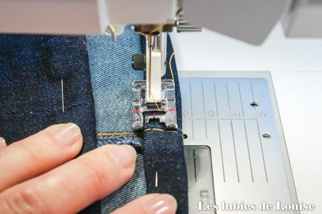 Comment faire un ourlet de jean ?