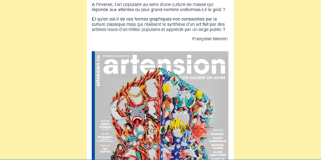 ARTension ‘L’Art populaire , c’est quoi ?