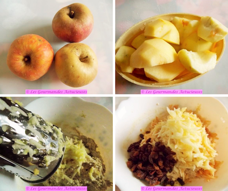 Gâteaux irlandais pommes-raisins (Vegan et sans sucre)