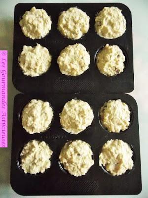 Gâteaux irlandais pommes-raisins (Vegan et sans sucre)