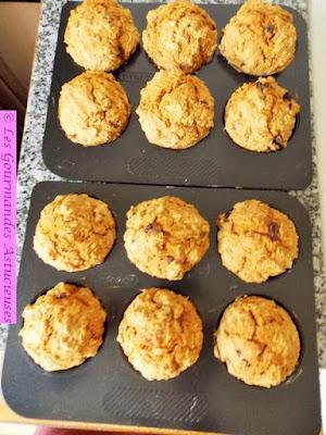 Gâteaux irlandais pommes-raisins (Vegan et sans sucre)