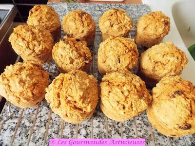 Gâteaux irlandais pommes-raisins (Vegan et sans sucre)