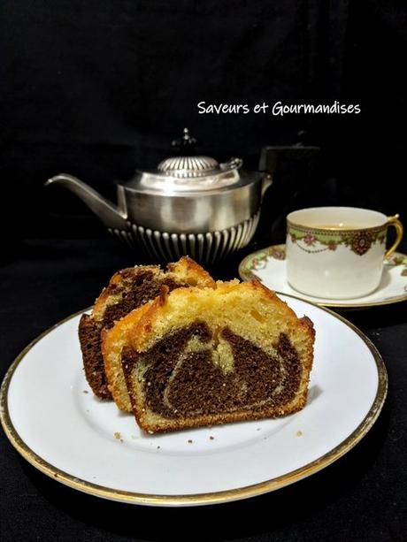 Cake marbré Cacao Citron Cake marbré Cacao Citron