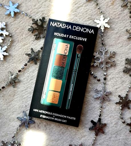 Mini Metropolis de NATASHA DENONA (Noël 2021) swatch & makeu up