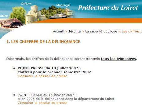 Délinquance dans le Loiret : la Préfecture ne tient pas ses promesses