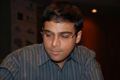 Le champion du Monde d'échecs Vishy Anand -  photo Nadia Woisin Chessbase