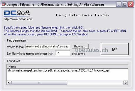 long filename finder