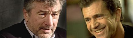 Robert De Niro VS Mel Gibson : le face à face attendu