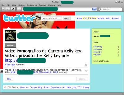 Attaque par virus sur twitter