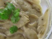 Antipasti Complètement hérétique crème d'aubergines sésame.